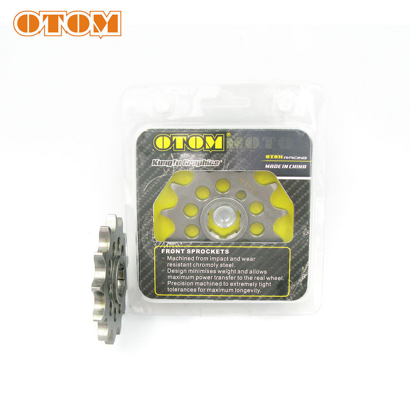 OTOM 13T kimeneti kis lánckerék legújabb motorkerékpár-tartozékok 520 típusú 13 fogú kis lánckerék ZONGSHEN ZHENGLIN CB250 motorhoz