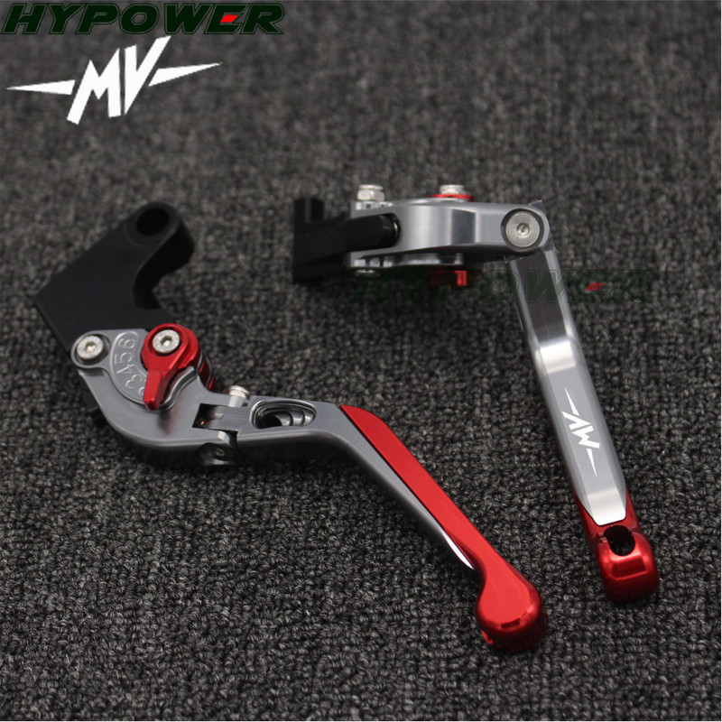 Nastaviteľná skladacia a výsuvná brzdová páka spojky pre MV AGUSTA F4 750 1000 312 R 312RR 1078 F4R RACING Doprava zdarma pre motocykel