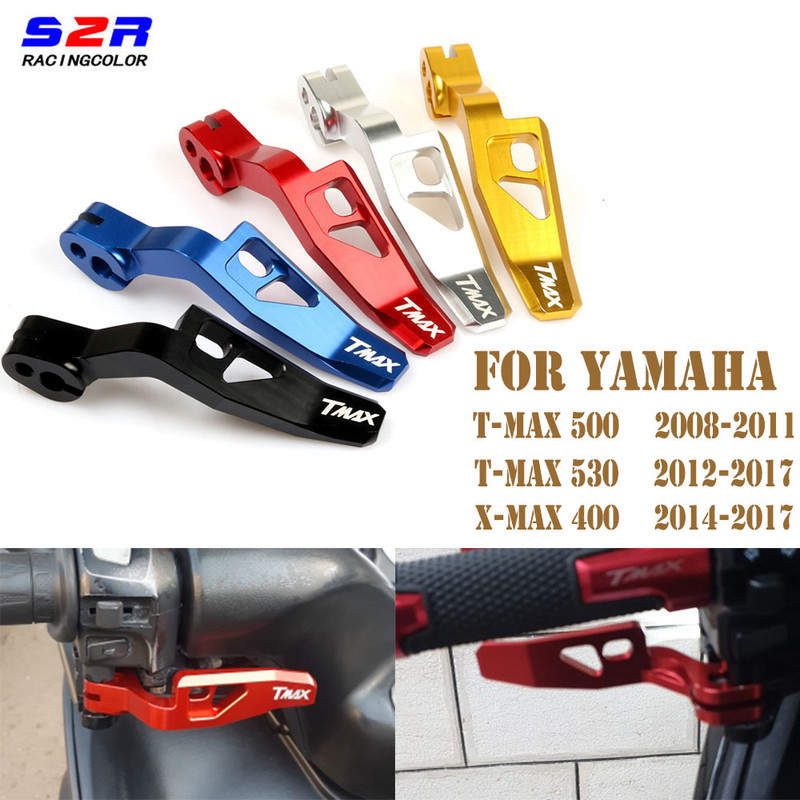 Páka parkovacej brzdy pre motocykel, hliníková páka ručnej brzdy pre YAMAHA TMAX T-MAX T MAX 500 530 2008 - 2011 2010 2012 - 2017 2016