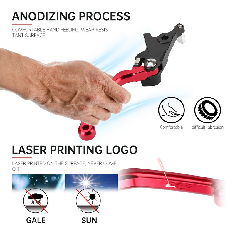 Pârghii de ambreiaj de frână cu pivot pentru HONDA CRF250 CRF250M 2013-2019 CRF250L Rally CRF 250 2017-2019 Accesorii pentru motociclete Dirt Bike