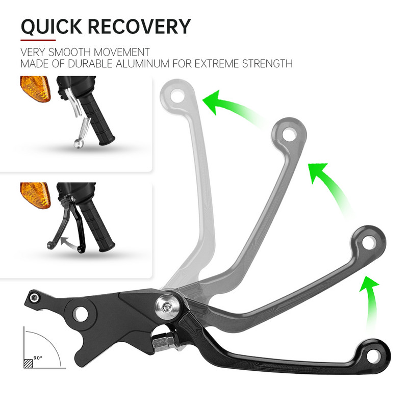 Pârghii de ambreiaj de frână cu pivot pentru HONDA CRF250 CRF250M 2013-2019 CRF250L Rally CRF 250 2017-2019 Accesorii pentru motociclete Dirt Bike