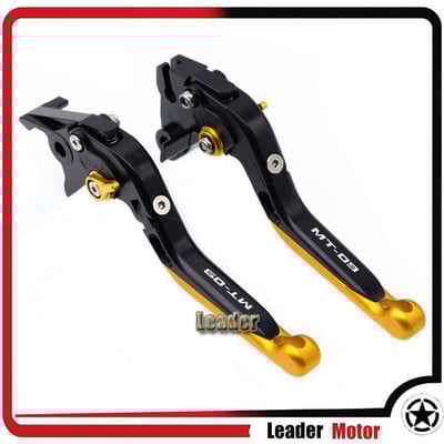 Pre motocykle YAMAHA MT09 FZ-09 FJ-09 MT-09 Tracer FZ 09 MT 09 MT-09 SR 2014-2020, skladacie, výsuvné brzdové a spojkové páky
