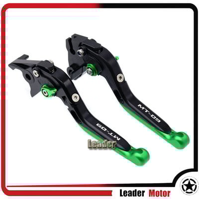 Pre motocykle YAMAHA MT09 FZ-09 FJ-09 MT-09 Tracer FZ 09 MT 09 MT-09 SR 2014-2020, skladacie, výsuvné brzdové a spojkové páky