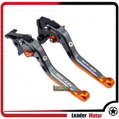 Pre motocykle YAMAHA MT09 FZ-09 FJ-09 MT-09 Tracer FZ 09 MT 09 MT-09 SR 2014-2020, skladacie, výsuvné brzdové a spojkové páky