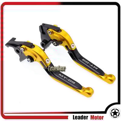Pre motocykle YAMAHA MT09 FZ-09 FJ-09 MT-09 Tracer FZ 09 MT 09 MT-09 SR 2014-2020, skladacie, výsuvné brzdové a spojkové páky
