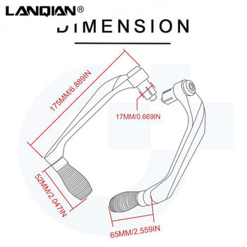 Για SUZUKI SV650 SV 650 SV650S SV 650S 1999-2017 Αξεσουάρ μοτοσικλέτας Λαβές τιμονιού Προστατευτικό προστατευτικό μοχλού συμπλέκτη φρένων