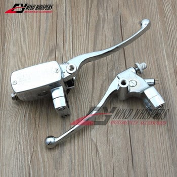 Κάθισμα καθρέφτη μοχλός συμπλέκτη 1\'\'25mm Hydraulic Brake MasterCylinder For Honda Magna Steed VLX Shadow 250 400 600 750 VT600 VT750