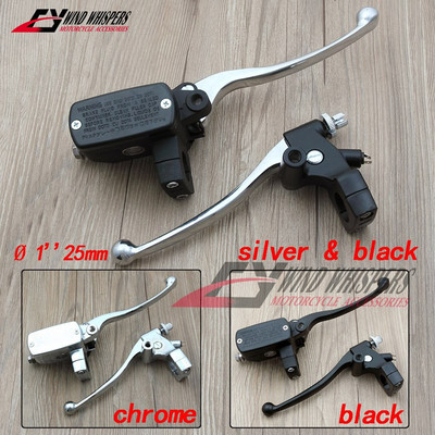 1``25 mm-es kuplungkar tükörülés Hidraulikus fékfőhenger Honda Magna Steed VLX Shadow 250 400 600 750 VT600 VT750
