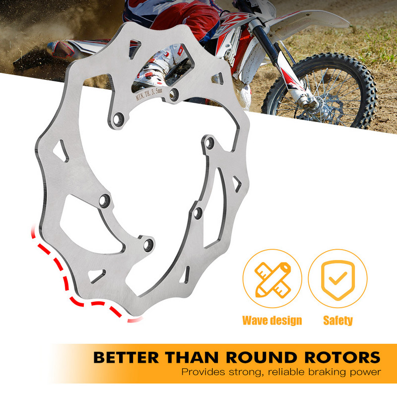 NiceCNC 240MM hátsó féktárcsa Beta RR 125 200 250 300 350 400 450 498 XTrainer 250 300 2013-2022 szén rozsdamentes acélhoz