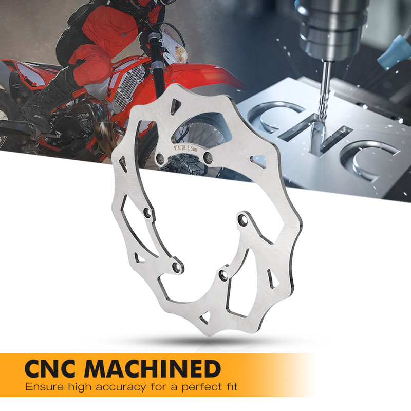 NiceCNC 240MM hátsó féktárcsa Beta RR 125 200 250 300 350 400 450 498 XTrainer 250 300 2013-2022 szén rozsdamentes acélhoz