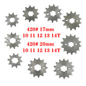 420# 17mm 20mm 10 11 12 13 14 fogas első motor lánckerék Dirt Pit Monkey Dax Bike Gokart ATV Quad motorkerékpárhoz