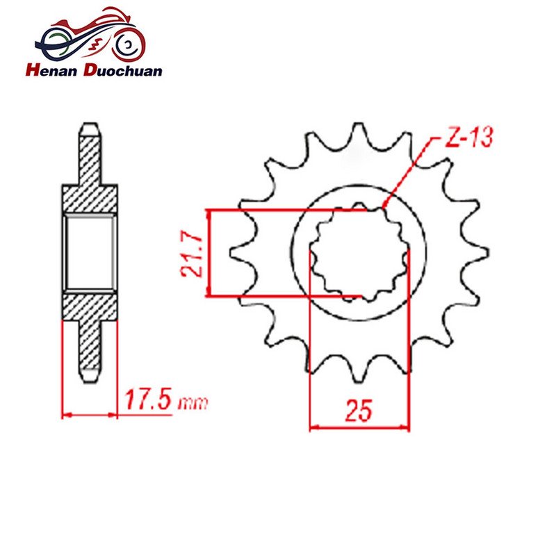 525 15 zubov 15T predné ozubené koleso pre Honda Road CB-1 CB400 Super Four NC31 NC39 VTEC Revo CB400F CBR400RR NC23 CB CBR 400