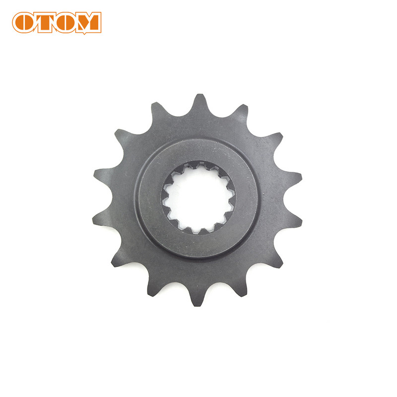 OTOM motorkerékpár első lánckerék NC450 motoralkatrészek 13T 14T lánckerékhez illeszkedő 520 530 lánc ZONGSHEN KAYO BSE KEWS motocross kerékpárhoz