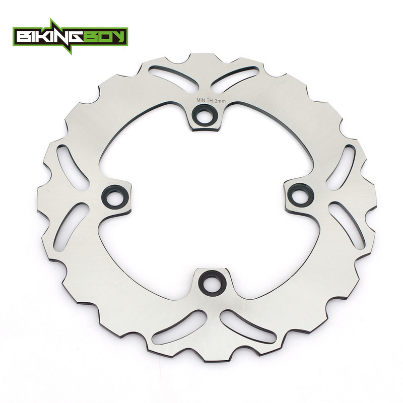BIKINGBOY ZX9R 98-04 99 00 ZX10R 04-14 ZX-10R ABS 11 12 13 ER-6F Ninja 650R ER-6N 06-15 07 08 09 10 Hátsó féktárcsa rotor tárcsa