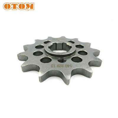Ozubené koleso motora OTOM pre motocykel 13T s prednou reťazou motora pre ZONGSHEN 250CC KAYO T6 K6 ZS250GY-3 4 ventily, diely motora CB125-250