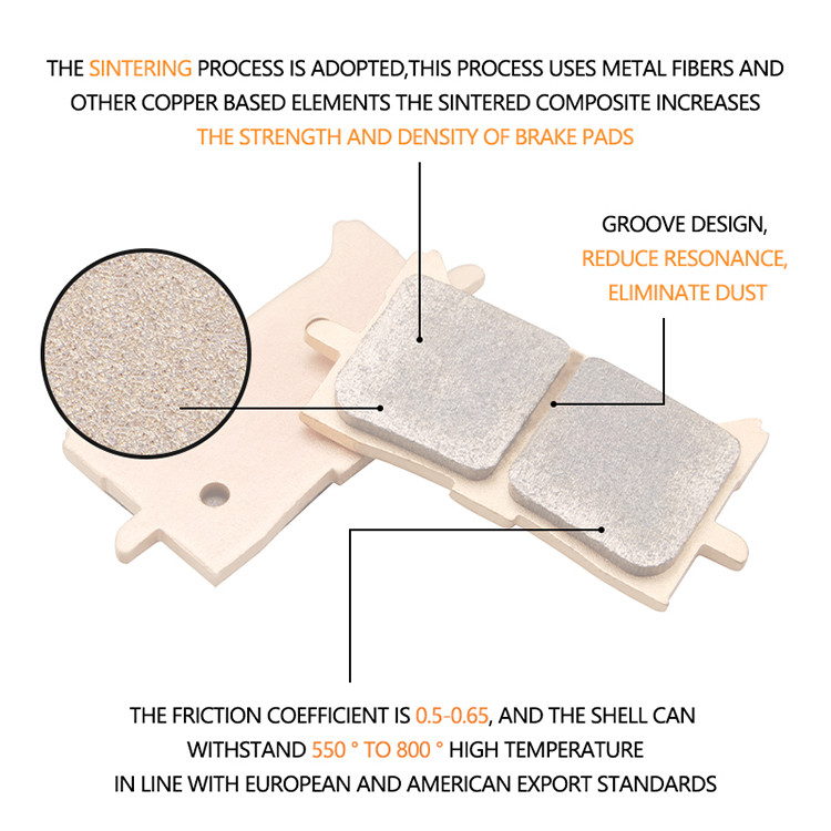 Motorkerékpár első hátsó fékbetétek BMW R 1200GS R1200GS Adventure R1200R R 1200R R1200RS R 1200 RS R1200RT R 1200 RT-hez