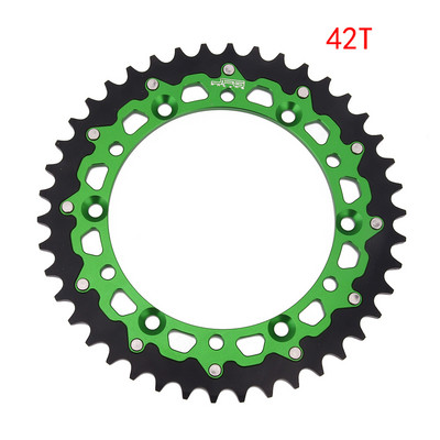 Motocykel 42T 48T 49T 50T 51T Časť motora Zadná reťaz s ozubeným kolesom pre KAWASAKI KDX KLX KX 125 200 250 500 650 KDX220R KX250F KX450F