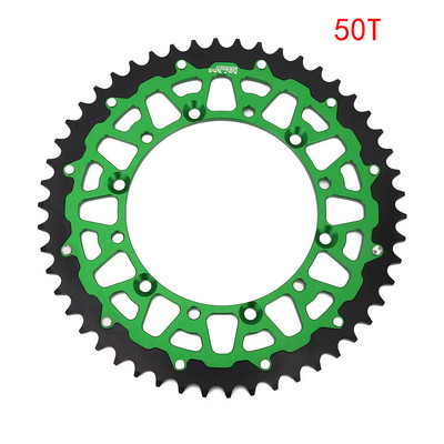 Motocykel 42T 48T 49T 50T 51T Časť motora Zadná reťaz s ozubeným kolesom pre KAWASAKI KDX KLX KX 125 200 250 500 650 KDX220R KX250F KX450F