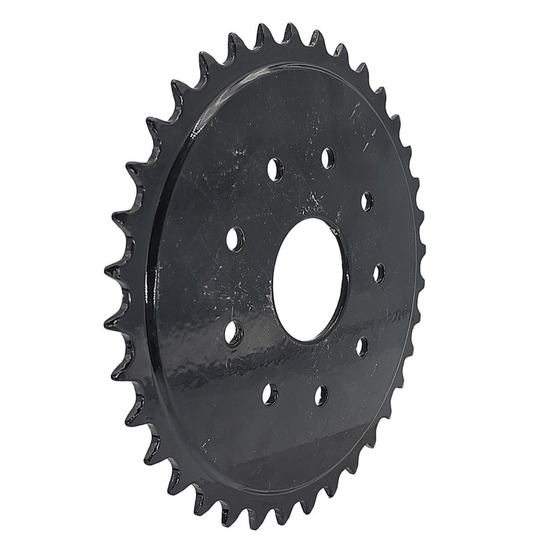 Naujas 36T 44 danties galinės pavaros žvaigždutės variklio rinkinys tvirtinimo trinkelių rinkinys, tinka 49cc 66cc 80cc motorizuoto dviračio dviračio galinės pavaros žvaigždutė