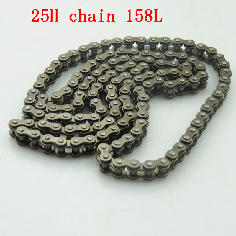 25H 158L 68T hambaga 26 mm tagumine ketiratas 7T hammasratas 47cc 49cc ATV Quad Mini Dirt Pocket jalgratastele Minimoto