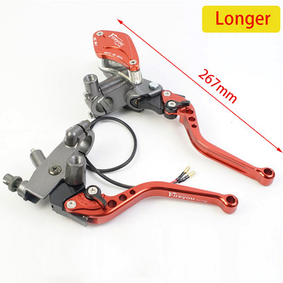 14 mm virzuļa bremžu sajūga svira Motociklam Universāls 22 mm Stūres stienis Perch Line Sajūgs priekš Grom KAWASAKI Z125 Vespa Aprilia