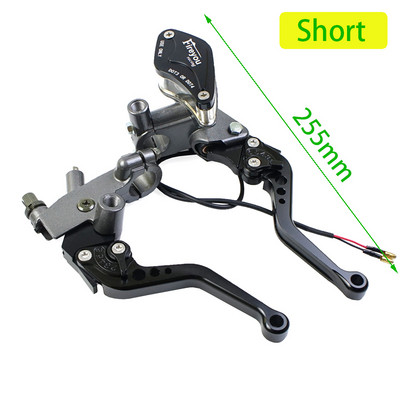 14 mm virzuļa bremžu sajūga svira Motociklam Universāls 22 mm Stūres stienis Perch Line Sajūgs priekš Grom KAWASAKI Z125 Vespa Aprilia