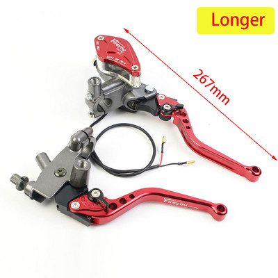 14 mm virzuļa bremžu sajūga svira Motociklam Universāls 22 mm Stūres stienis Perch Line Sajūgs priekš Grom KAWASAKI Z125 Vespa Aprilia