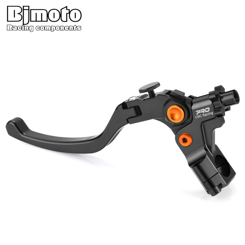 BJMOTO univerzális 7/8" 22 mm-es motorkerékpár tengelykapcsoló kar kábel kuplung fogantyú motoros utcai sportkerékpárhoz