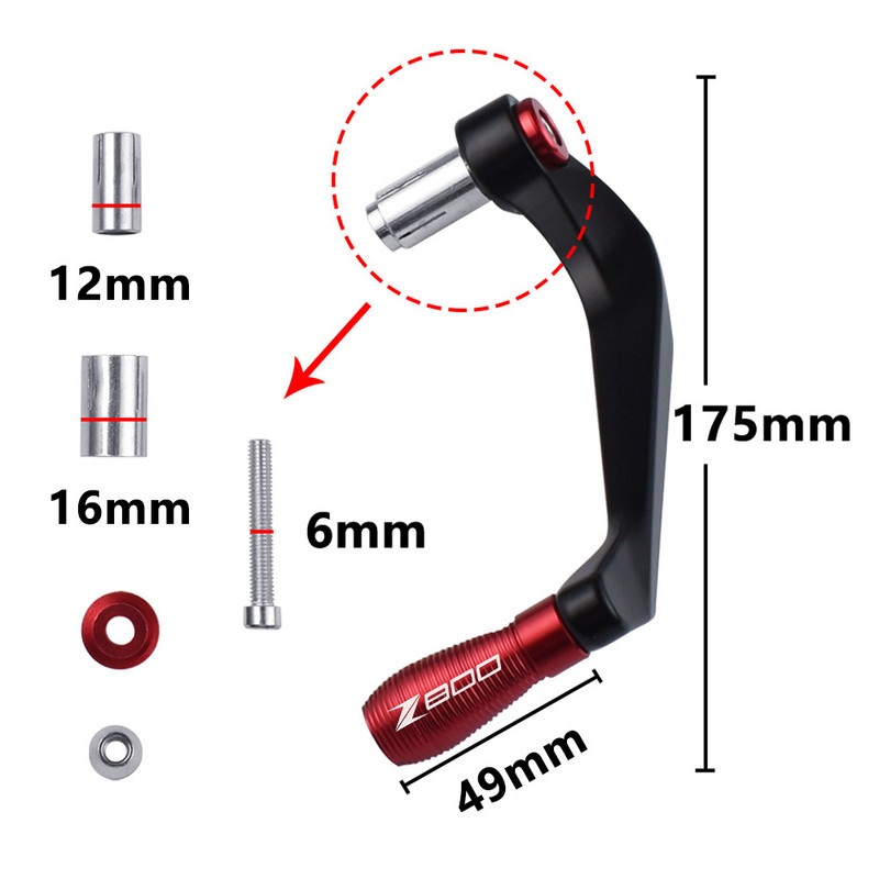 Motorkerékpár kormányrúd fogantyúk védő fék tengelykapcsoló kar védő KAWASAKI Z800 2013 2014 2015 2016 2017 2018 2019 2020 Z 800