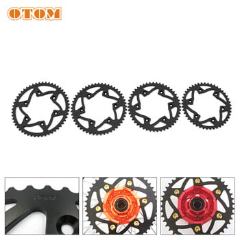 OTOM Chain Wheel 45T 47T 49T 52T Γρανάζια αλυσίδας μοτοσικλέτας Πίσω Πίσω Γρανάζια μανιβέλας Για HONDA CR250 CRF250R CRF450 450R