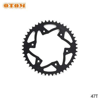 Reťazové koleso OTOM 45T 47T 49T 52T Reťazové koleso pre bicykel a motocykel, zadné a zadné kľukové koleso pre HONDA CR250 CRF250R CRF450 450R