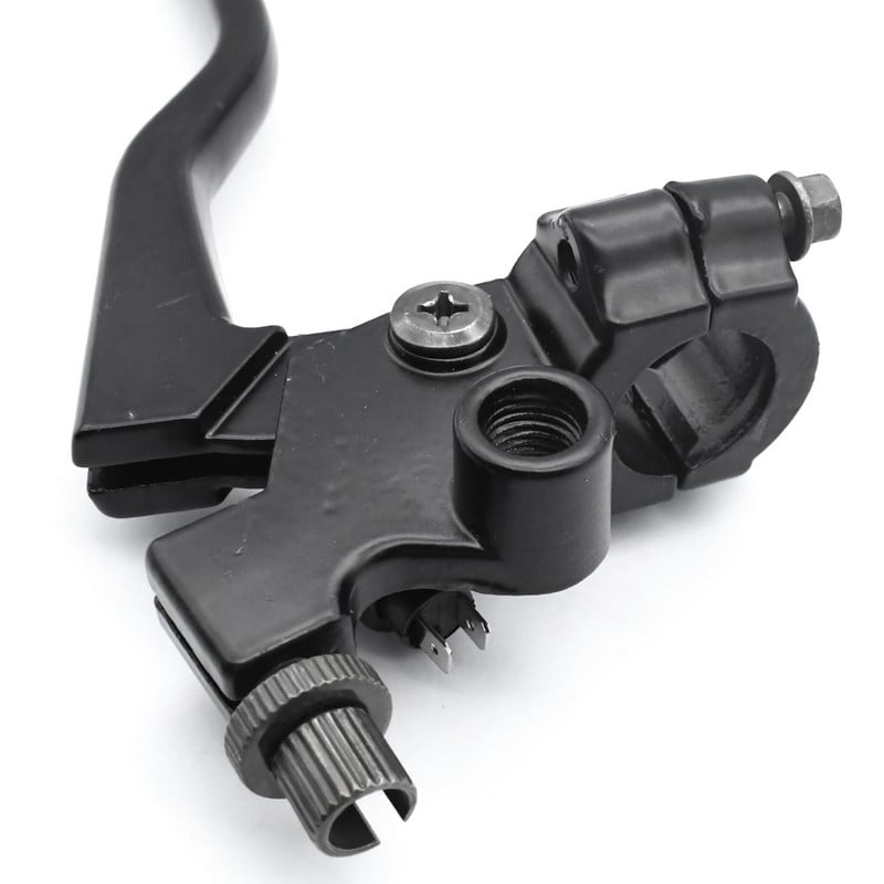 Motocyklové brzdové a spojkové páky, čierne pre Honda CG 125, hliníková zliatina, brzdová a spojková páka, lanko prednej brzdy