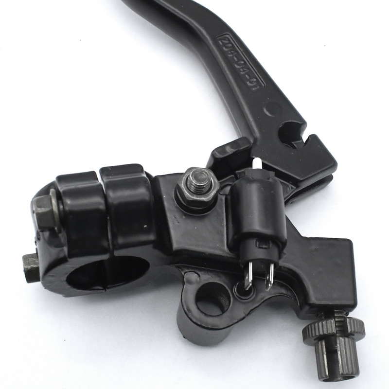 Motocyklové brzdové a spojkové páky, čierne pre Honda CG 125, hliníková zliatina, brzdová a spojková páka, lanko prednej brzdy