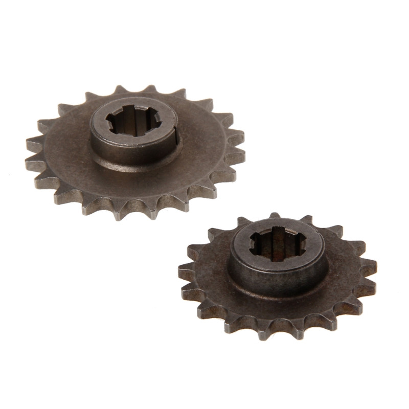 47cc 49cc motociklo purvo dviratis T8F 8mm 11 14 17 20 danties priekinio krumpliaračio žvaigždutės motociklo priedai