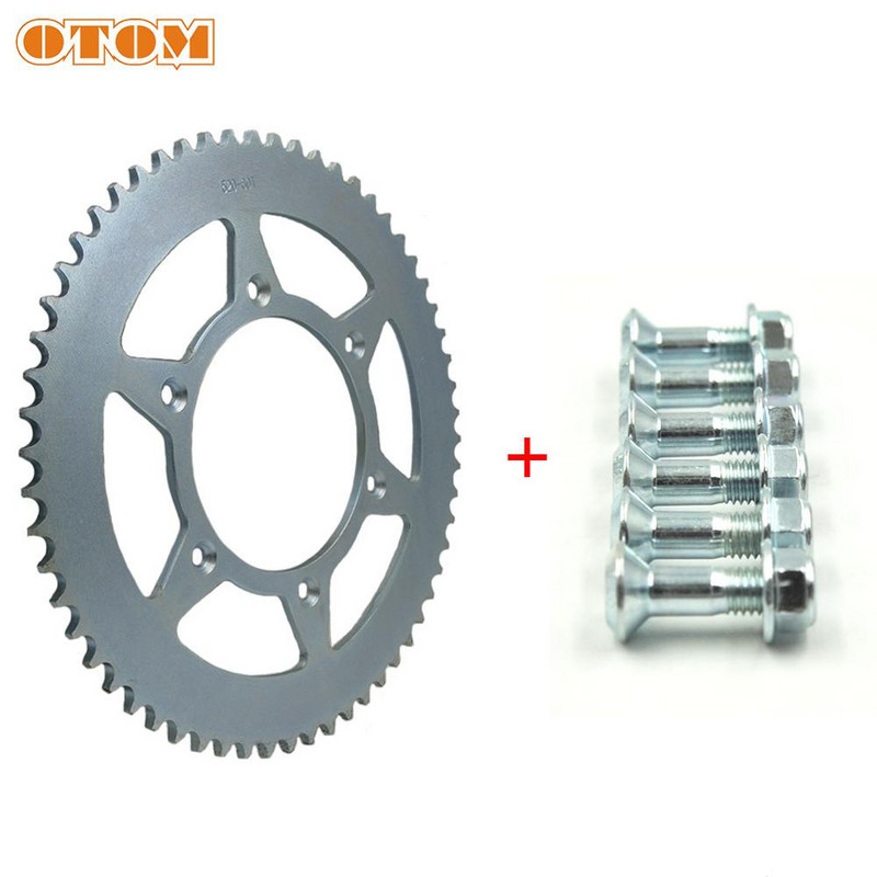 Reťazové kolesá OTOM pre zadné kolesá 41T 45T 47T 50T 52T pre HONDA CRF CRF250 CRF450 XR250 CR250 XR400 CRF450X XR650R