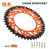 Motocykel 42T 45T 48T 50T 52T Zadná reťaz pre KTM EXC EXCF XC XCF XCW XCFW SX SXF SMR LC4 125 150 250 350 450 530