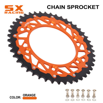 Motocikla 42T 45T 48T 50T 52T aizmugurējā zobrata ķēde priekš KTM EXC EXCF XC XCF XCW XCFW SX SXF SMR LC4 125 150 250 350 450 530