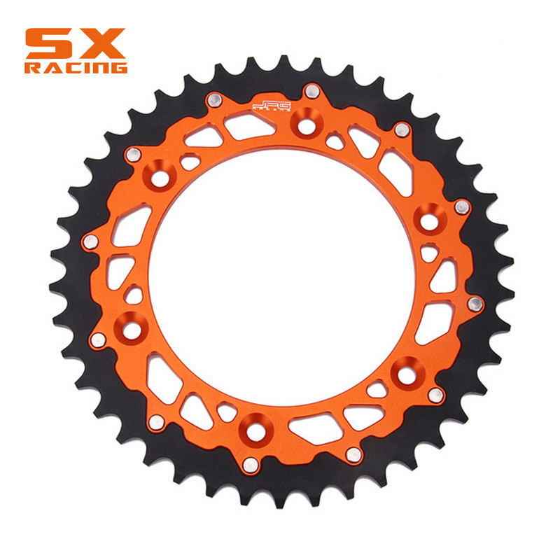 Motocykel 42T 45T 48T 50T 52T Zadná reťaz pre KTM EXC EXCF XC XCF XCW XCFW SX SXF SMR LC4 125 150 250 350 450 530