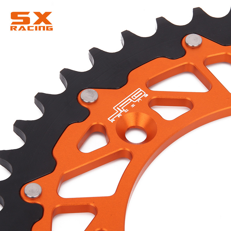 Motocykel 42T 45T 48T 50T 52T Zadná reťaz pre KTM EXC EXCF XC XCF XCW XCFW SX SXF SMR LC4 125 150 250 350 450 530