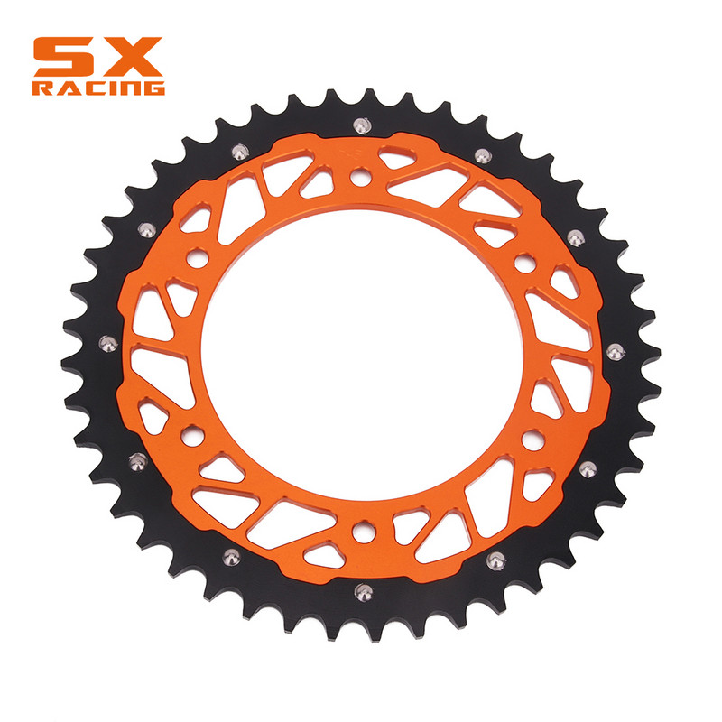 Motocykel 42T 45T 48T 50T 52T Zadná reťaz pre KTM EXC EXCF XC XCF XCW XCFW SX SXF SMR LC4 125 150 250 350 450 530