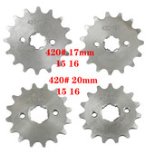 420 420H lanac 17mm 20MM 15T 16T prednji lančanici motora za Taotao Kayo BSE Xmotos Apollo SSR 110 125cc Dirt Pit Bike ATV Quad