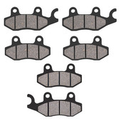 Motorkerékpár első és hátsó fékbetét YAMAHA XTZ 750 Super Tenere 1989-1995 XTZ750