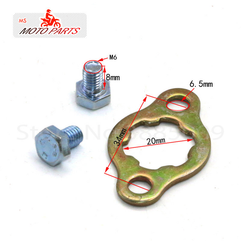 420 10T-19Tooth 20mm első motor lánckerék Orion Taotao SSR SDG Dirt Pit Bike ATV Quad Motor Moped Buggy Scooter motorkerékpárhoz