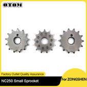 OTOM motorkerékpár első lánckerék 13/14 fogas fogaskerék ZONGSHEN NC250 NC motorhoz 250CC KAYO T6 K6 BSE J5 RX3 ZS250GY-3 4 szelep
