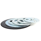 38 44 54 58 64 74 Fogas 44T 54T 58T 64T 74T T8F 35MM hátsó lánckerék Mini Moto ATV Quad Dirt Pit Pocket Bike Cross 47cc 49cc alkatrészek