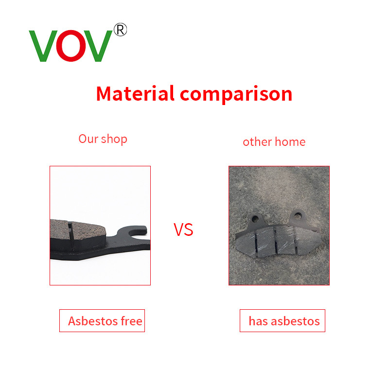 Keramické polokovové brzdové doštičky pre motocyklové kotúčové brzdy W125 DTM150 W110 TXR LC135 Y125ZR KRISS Y125Z BONUS SRLZ ZX150 GT128