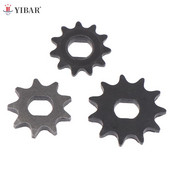 25H T8F 9T 11T első lánckerék 43cc 47cc 49cc Mini Pocket Dirt Bike robogó