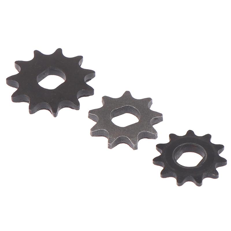 25H T8F 9T 11T első lánckerék 43cc 47cc 49cc Mini Pocket Dirt Bike robogó