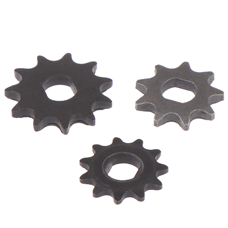 25H T8F 9T 11T első lánckerék 43cc 47cc 49cc Mini Pocket Dirt Bike robogó