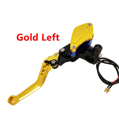 Motocikls 7/8" 22mm virzulis 14mm sajūga bremžu sūknis galvenais cilindrs sviras hidrauliskais rokturis priekš HONDA KAWASAKI SUZUKI YAMAHA